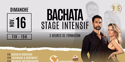 \u25aa\ufe0fBachata Stage Intensif A&A\u25aa\ufe0f
