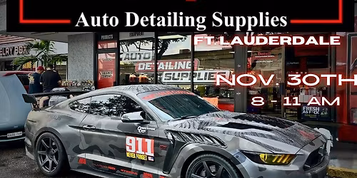 Rides & Coffee at Detail Superstore Ft Lauderdale
