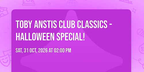\ud83d\udc7b Toby Anstis Club Classics - Halloween Special! \ud83c\udf83