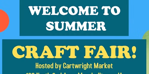 Welcome to Summer Craft Fair