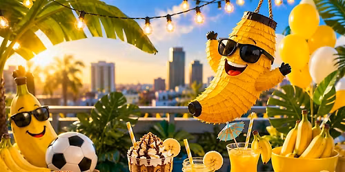 SUNSET ROOFTOP PARTY: GO BANANAS!