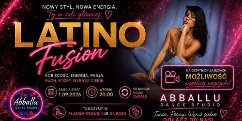Latino Fusion | open level | wtorki od 1.09 | Nika