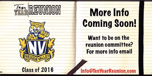 Class of 2016 - Neuqua Valley High School - Ten Year Reunion (Date TBD)