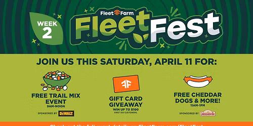 Fleet Fest Week 2 at Fleet Farm Hermantown