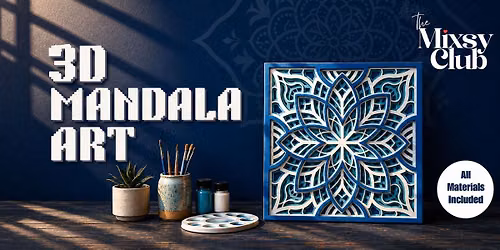 3D Mandala Art - The Mixsy Club