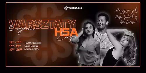 HSA EUROPE | SPECIAL MASTERCLASS w TAKIE STUIDO w Gdyni 