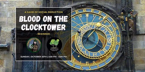 Blood on the Clocktower @ Board Games Arboretum in West End Toronto