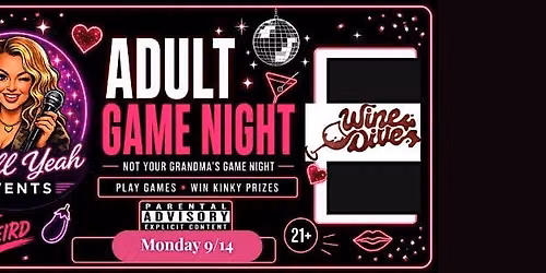 ADULT Boozy Game Night at Wine Dive Lakewood