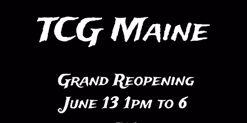 Grand reopening!