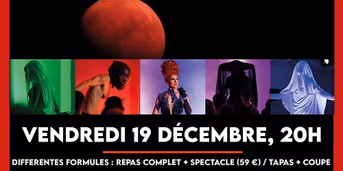 CABARET LUNAIRE : DRAG, DANSE, CHANT, CIRQUE,