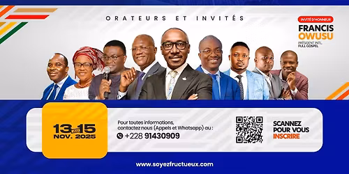 CONVENTION NATIONALE DE LA COMMUNAUT\u00c9 INTERNATIONALE DES HOMMES D\u2019AFFAIRES DU PLEIN \u00c9VANGILE AU TOGO