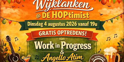 Wijklanken @ De HOPtimist