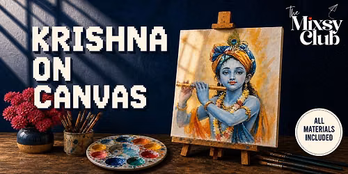 Krishna on Canvas