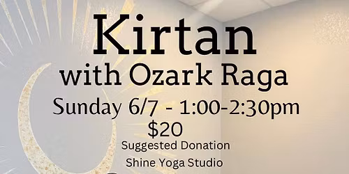 Kirtan with Ozark Raga