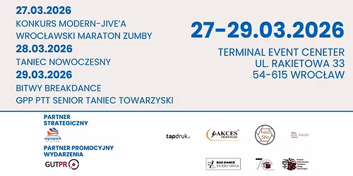 Aquapark Wroc\u0142aw Dance Festival 2026- Maraton Zumba