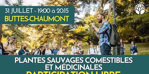 BALADE PLANTES SAUVAGES EN PARTICIPATION LIBRE - PARIS