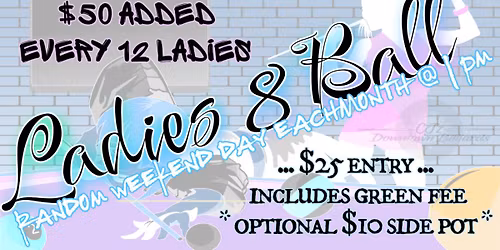 Monthly Ladies Tournament