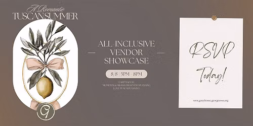 Garey House All-Inclusive Vendor Showcase