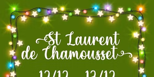 March\u00e9 de No\u00ebl Saint Laurent de Chamousset