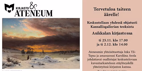 Taidehetki kirjastossa