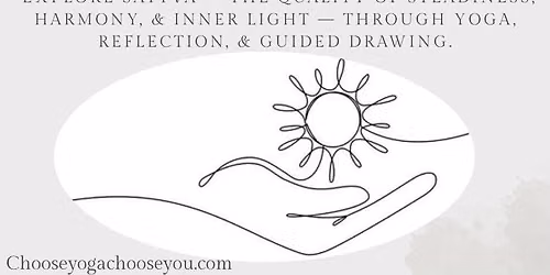 The Light We Draw. Yoga & Art for Inner Balance. A day of harmony & creativity. Lunch Included.
