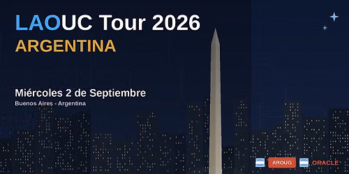 Oracle Community Tour 2026 - Argentina