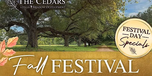 The Cedars Fall Festival
