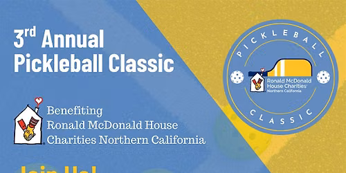 3rd Annual Pickleball Classic