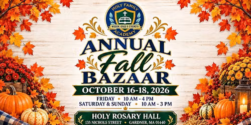 Annual Fall Bazaar