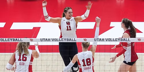 Kansas Jayhawks at Utah Utes Womens Volleyball
