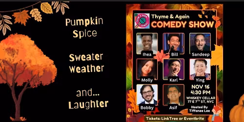 Comedy Show: Sweater Weather & Laughs