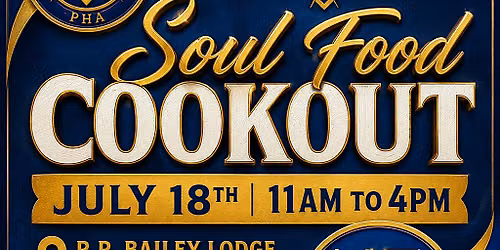 R.R. Bailey Lodge Cookout Fundraising Event