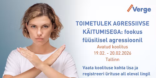 Toimetulek agressiivse k\u00e4itumisega: fookus f\u00fc\u00fcsilisel agressioonil-avatud koolitus