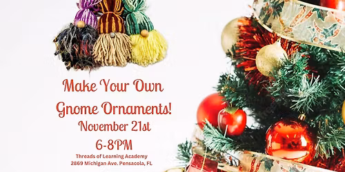 Make Your Own Gnome Ornaments Workshop