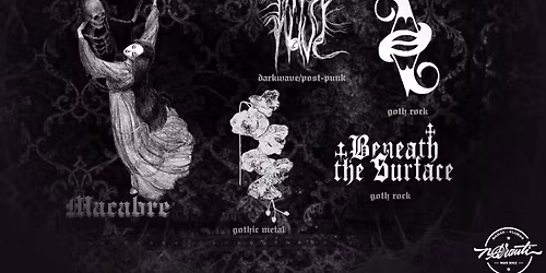 Danse Macabre: Ghostwave | Diskomfortas | Black Orchid | Beneath The Surface