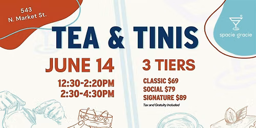Tea & Tinis at Spacie Gracie ~ An Afternoon of Tea, Martinis & Sweet Treats