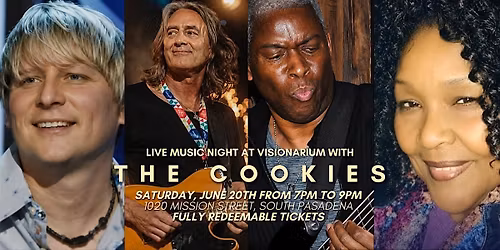 Live Music Night at Visionarium with The Cookies