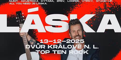 L\u00c1SKA | Dv\u016fr Kr\u00e1lov\u00e9 n.L. 13.12.2025 | Top Ten Rock