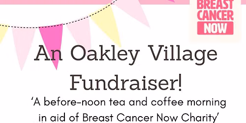 An Oakley Village Charity Tea and Coffee Morning