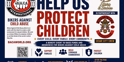 BIKERS HELPING PROTECT CHILDREN