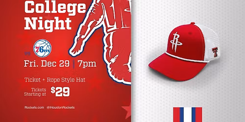 Houston Rockets at Philadelphia 76ers at Xfinity Mobile Arena