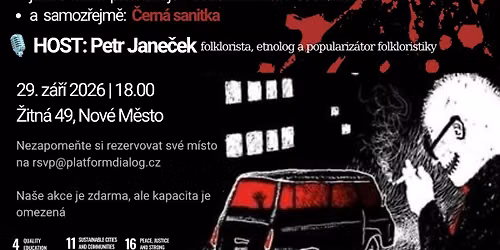 \u010cern\u00e1 sanitka a jin\u00e9 p\u0159\u00edb\u011bhy s folkloristou Petrem Jane\u010dkem