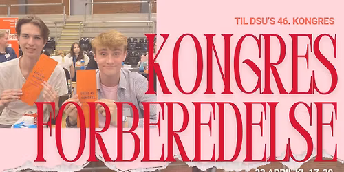 KONGRESFORBEREDELSE