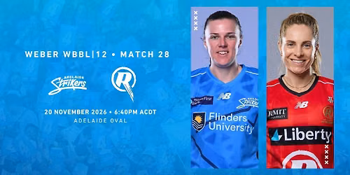 WBBL Stadium Series | Strikers vs Renegades | Adelaide Oval