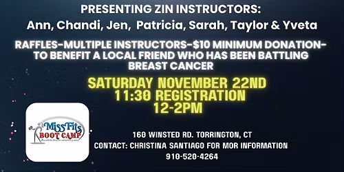 Zumbathon Fundraiser for Linda Mullins