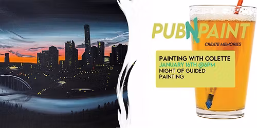 Pizza Ordze Rd Paint Night with PubNPaint Jan 16th