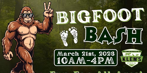 BIGFOOT Bash at Klem's! 