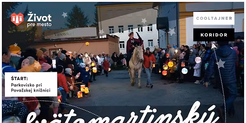 Sv\u00e4tomartinsk\u00fd lampi\u00f3nov\u00fd sprievod s dobro\u010dinn\u00fdm trhom 2025