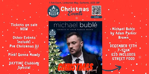 Michael Buble Tribute Adam Parker Brown Christmas Special \ud83c\udf8413th December 2025\u270c\ufe0f