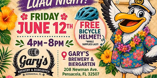 Dine to Donate: Luau Night at Gary's Brewery & Biergarten